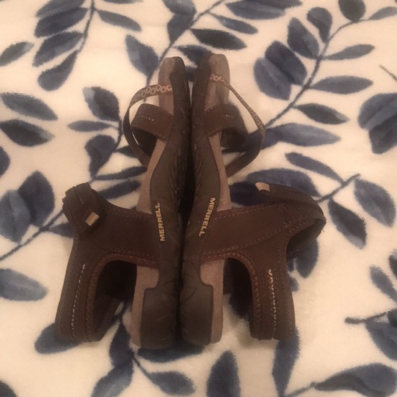 Merrell Velcro Brown Sandals - Picture 3 of 6